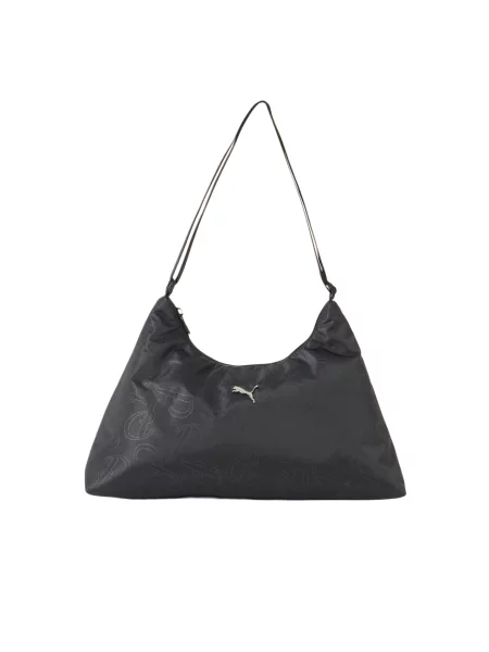 PUMA Geantă de umăr POP gri negru