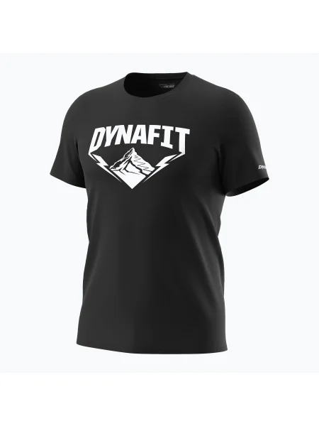 Olcsóbban. Férfi DYNAFIT Graphic CO póló/hardcore póló. Méret: fekete