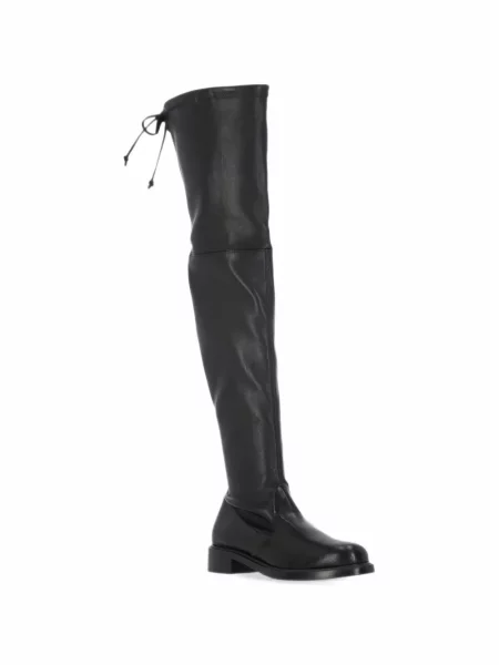 Δερμάτινος μπότες Stuart Weitzman μαύρο