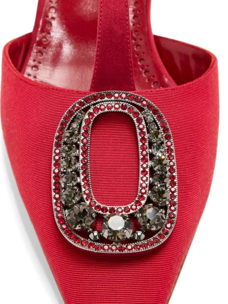 Pantofi cu toc Manolo Blahnik roșu