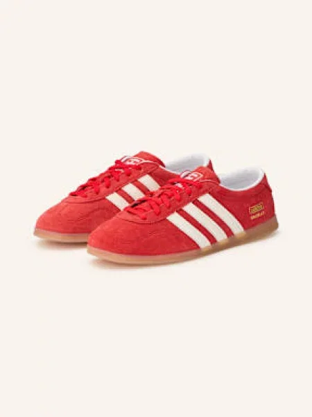 Adidas Gazelle Lo Pro W Kobiety Buty sportowe adidas Originals Czerwony Size: 5 białe