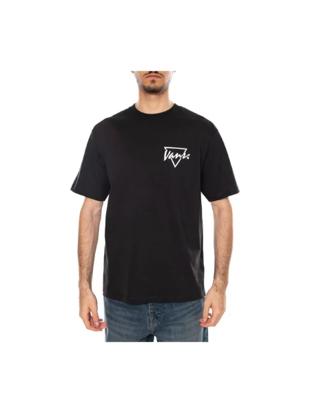 Koszulka Vans z okrągłym dekoltem czarna