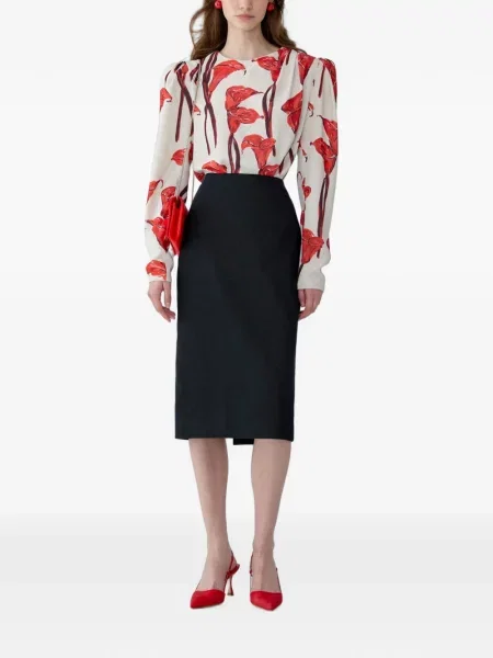 Bluză Carolina Herrera cu imagine