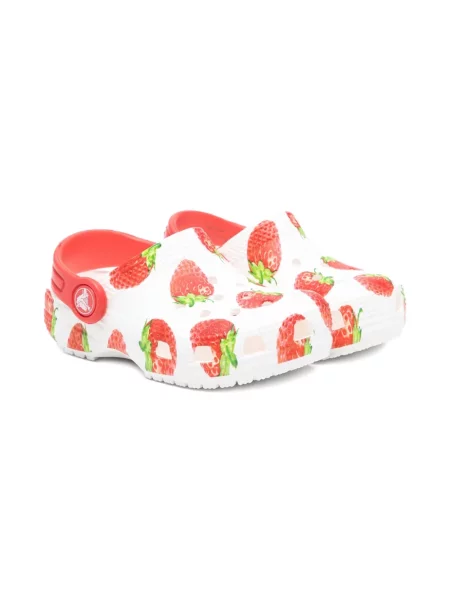 Dětské dřeváky Crocs bílé