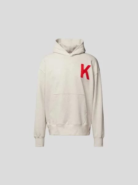 Bluza z kapturem o kroju oversized z kieszenią kangurka Kenzo