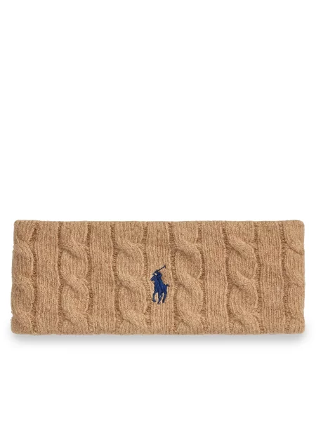 Γάντια Polo Ralph Lauren καφέ