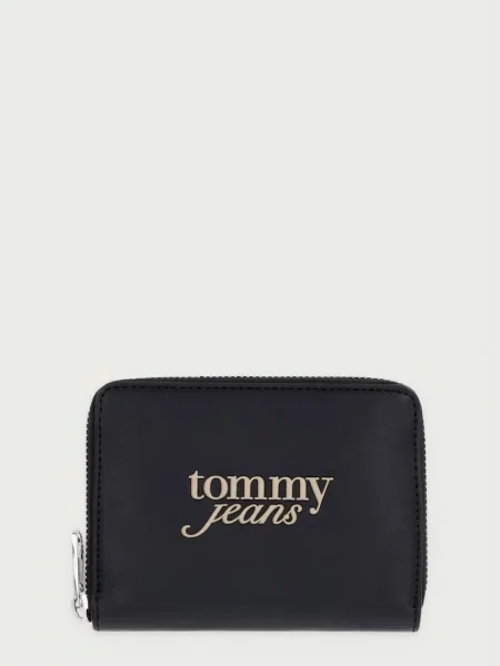 Tommy Jeans portofel pentru femei cu imitație de piele negru