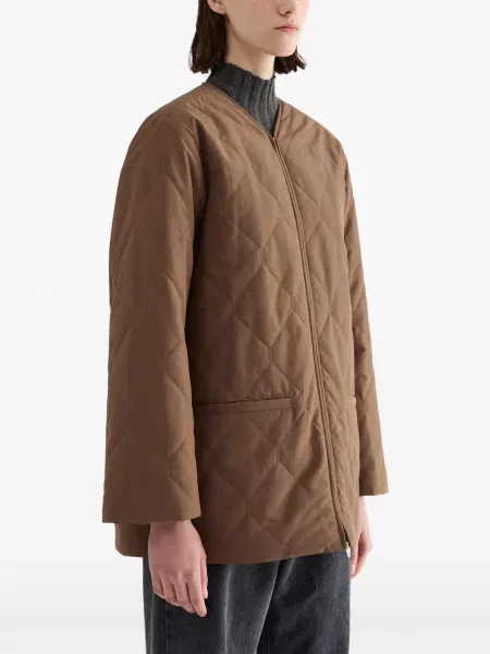 Matlasat geacă Jil Sander maro