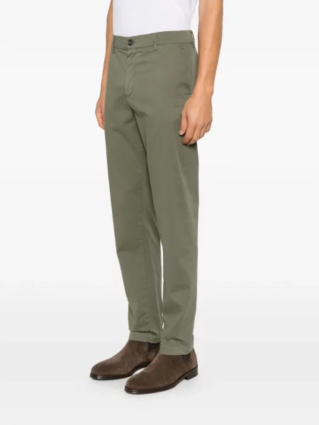 Pantaloni chino Canali verde
