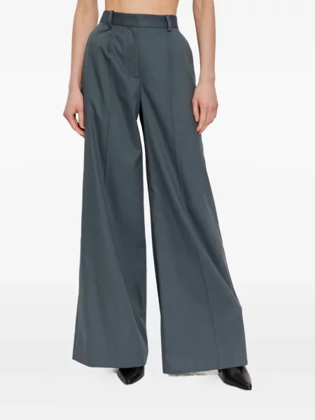 Pantaloni Iro plisate gri