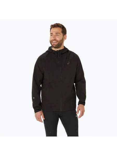 Kurtka do biegania ASICS Metarun Waterproof performance black czarna
