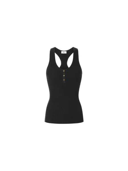 Top Elisabetta Franchi czarny