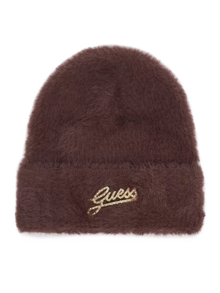Шапка Guess кафяв