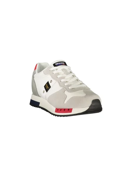 Sneakerși Blauer din piele gri