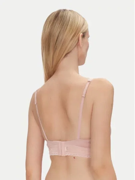 YSABEL MORA Podprsenka Bralette růžová