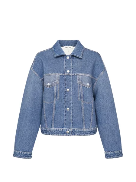 Geacă de blugi Rag & Bone albastru