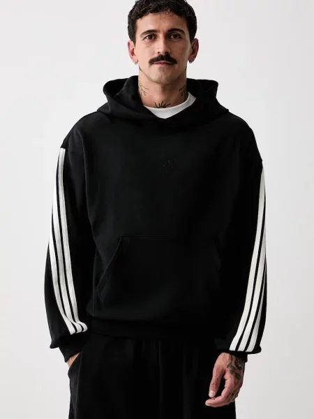 Adidas hanorac cu glugă pentru bărbați din negru