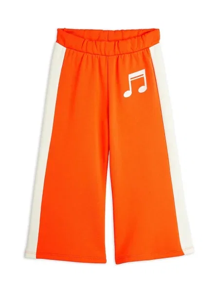 Mini Rodini tepláky Note oranžové
