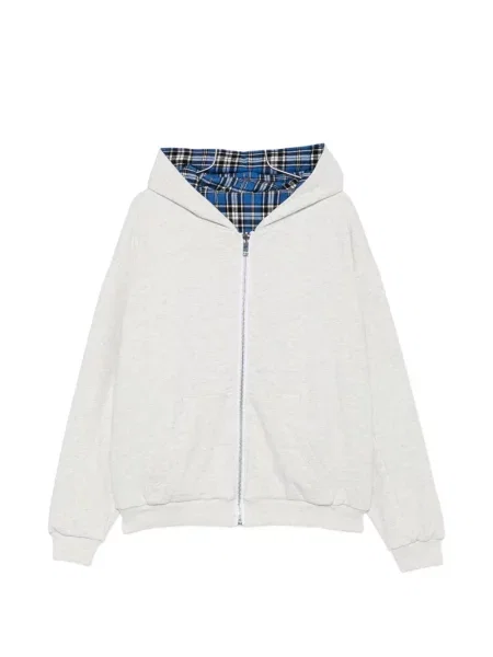 Αναστρεπτός hoodie Dagger με αυτόγραφο γκρι