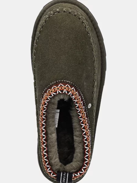Emu Australia velúr papucs Sharky Adventure Scuff zöld
