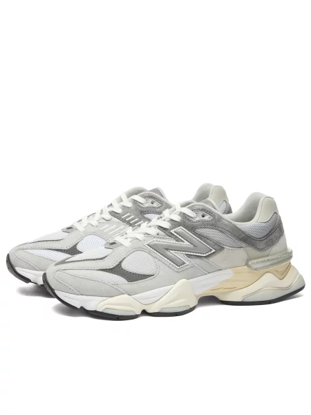 Sneakersy New Balance skórzane szare