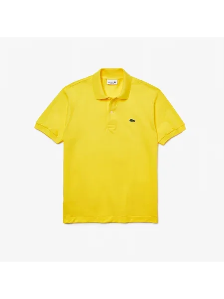 Поло Lacoste желтое