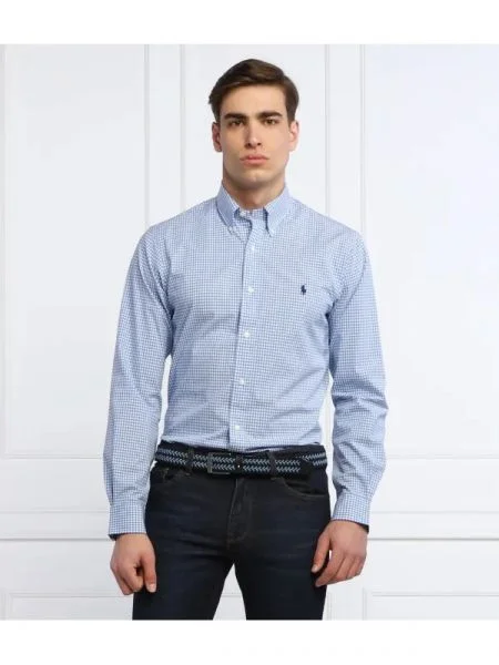 POLO RALPH LAUREN Cămașă | Custom fit alb