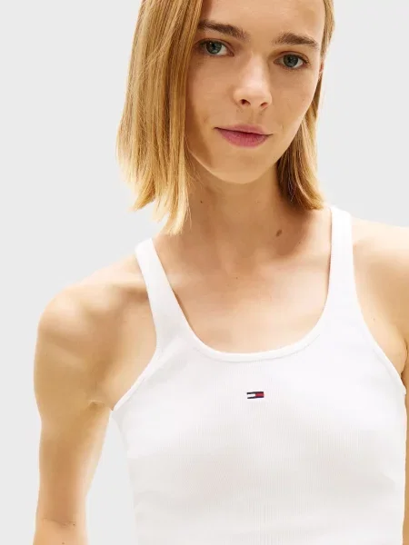 Майка Tommy Jeans біла