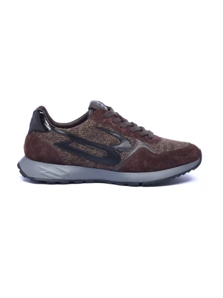 Sneakersy Baldinini zamszowe brązowe