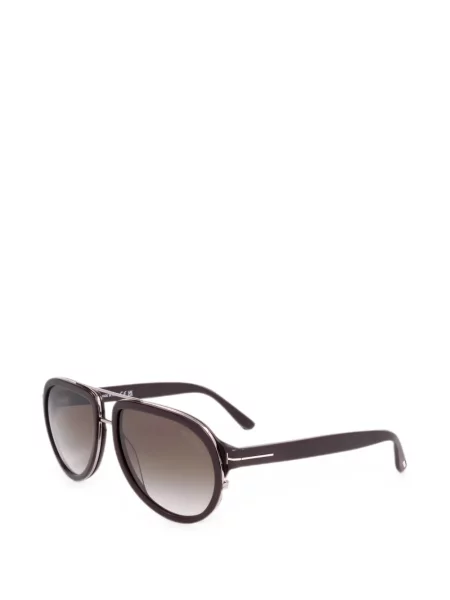 Sunčane naočale Tom Ford Eyewear s autogramom smeđa