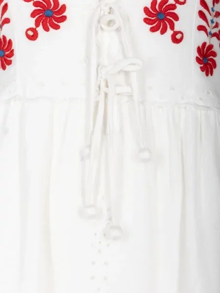 Rochie midi Sea alb