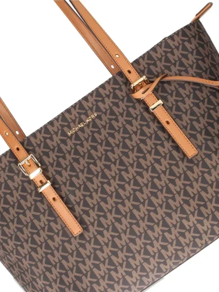 Маратонки Michael Michael Kors на платформе с катарама кафяво