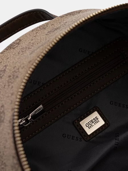 Маленький рюкзак Guess бежевый