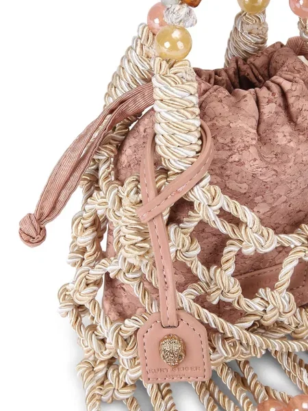Kurt Geiger Tornazsák Mini Macrame bézs