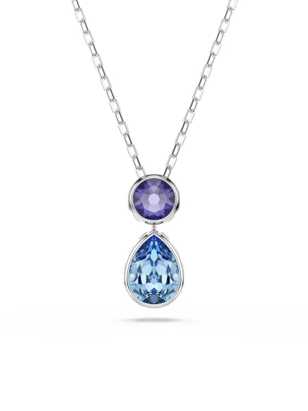 Ogrlica Swarovski CHROMA srebrna