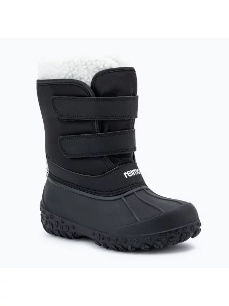 Śniegowce dziecięce Reima Konkari black czarne