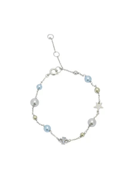 Bransoletka Tory Burch szara