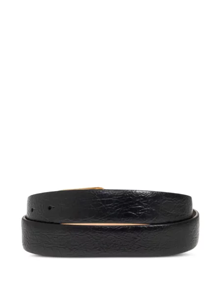 Cu centură curea Balenciaga din piele negru