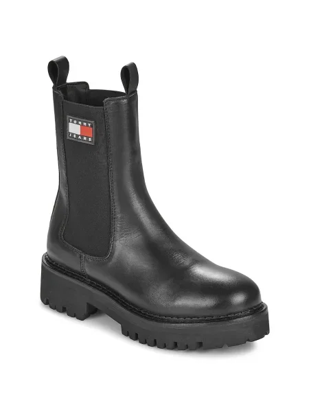Chelsea boots Tommy Jeans čierna
