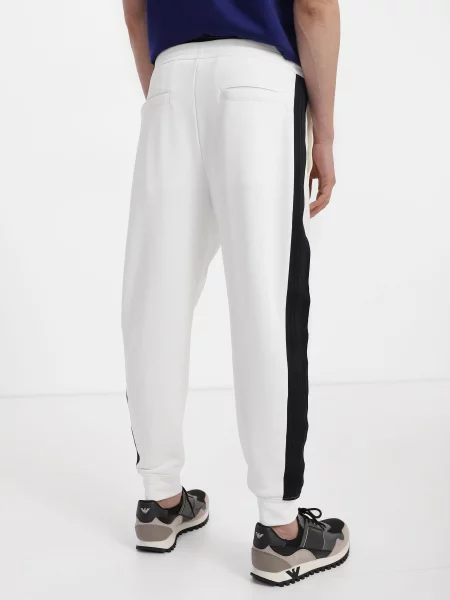 Спортивные штаны Emporio Armani бежевые