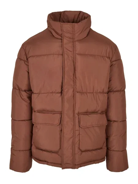 Urban Classics Geacă de primăvară-toamnă maro