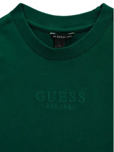 Dětské tričko Guess zelené