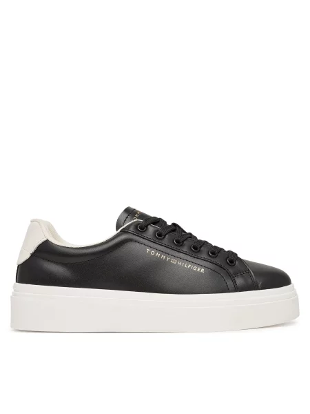 Αθλητικά Tommy Hilfiger Chic Cupsole μαύρο