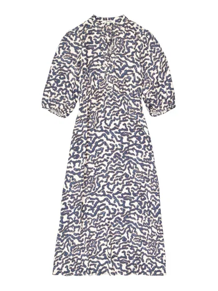 GARCIA Dolga srajca mornarska / off-bela bela