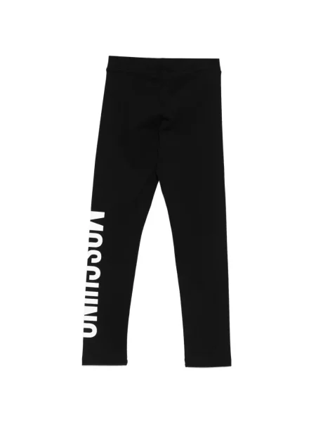 Legginsy dziecięce Moschino czarne