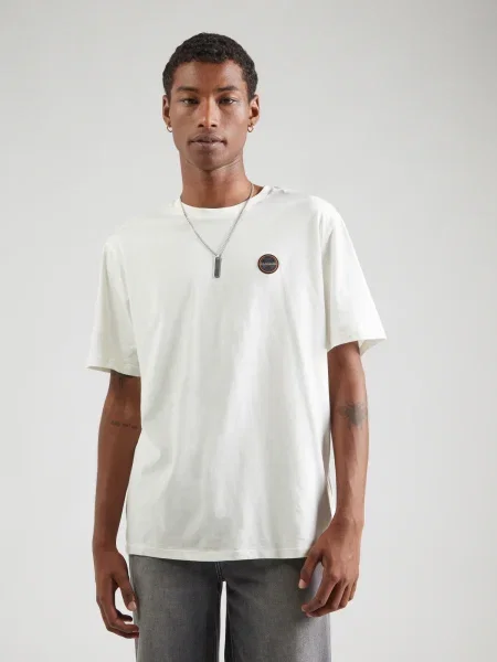 NAPAPIJRI Tricou negru alb