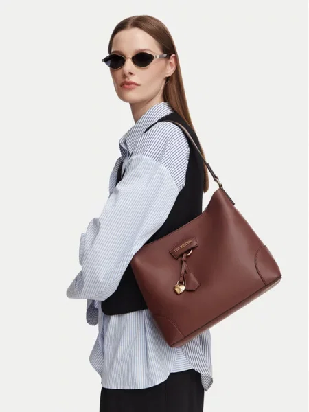 Torbica LOVE MOSCHINO Charmy smeđa