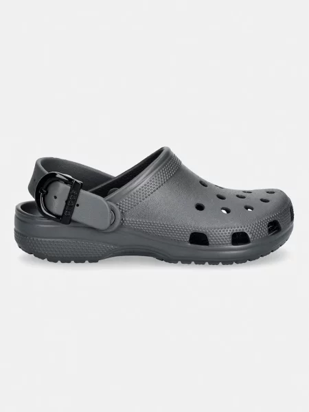 Crocs natikači Classic Buckle Clog siva