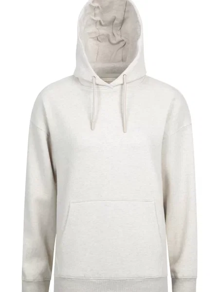 Bluza z nadrukiem Palm Window o luźnym kroju Beige beżowa