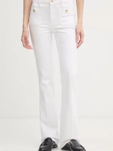 Tommy Hilfiger jeansy flare białe